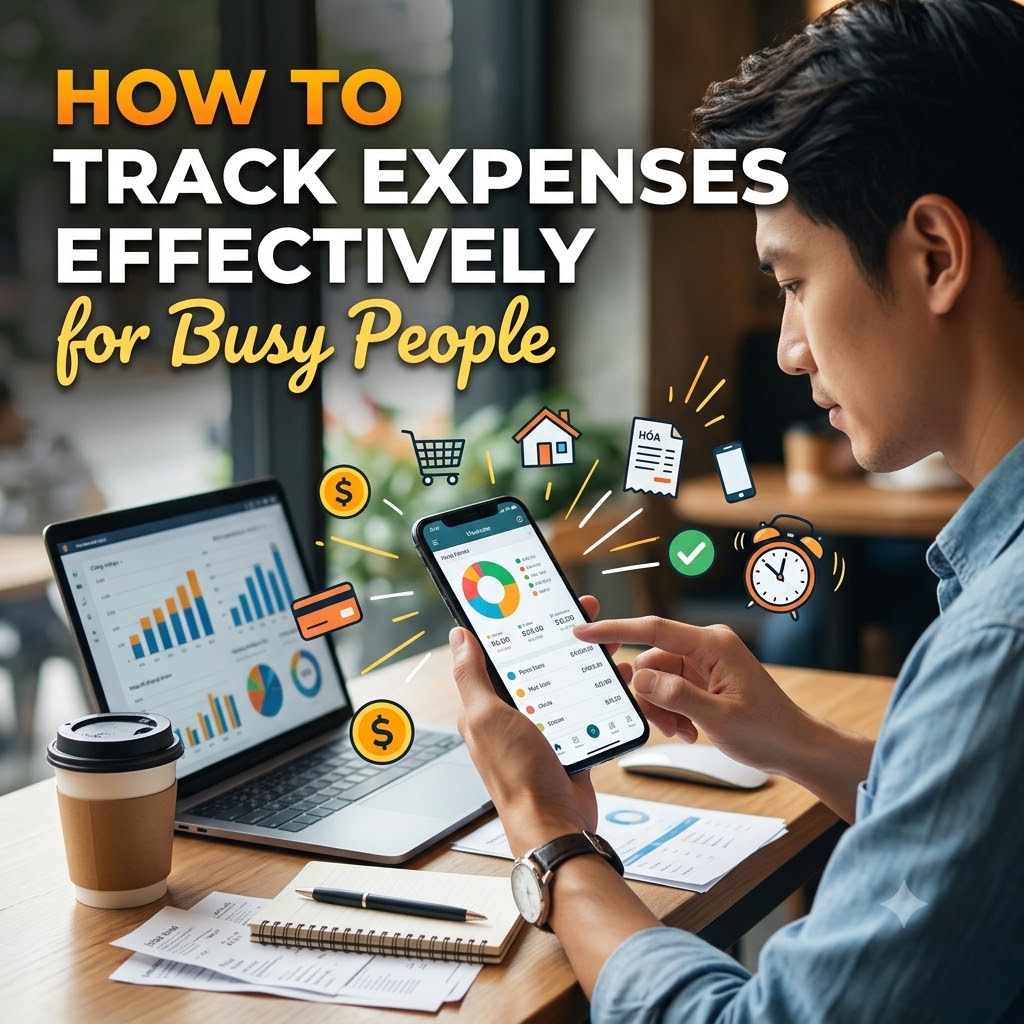 how to track expenses effectively for busy people 1